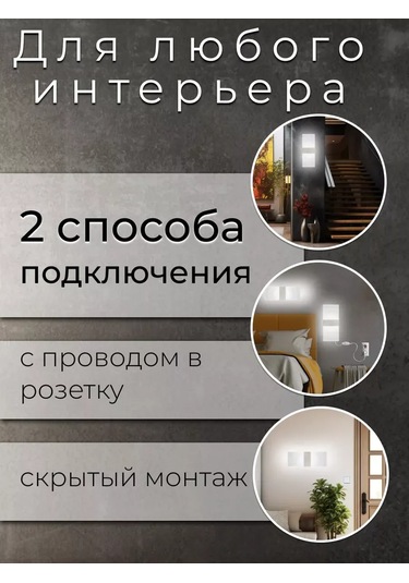 Lubimyj Svet Duvar Tipi Led Aydınlatma, Kablolu Ve Anahtarlı 169173734 Siyah