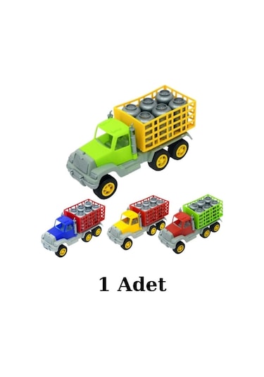 Nostaljik Tüp Kamyonu Tüp Taşıyan Oyuncak Kamyon