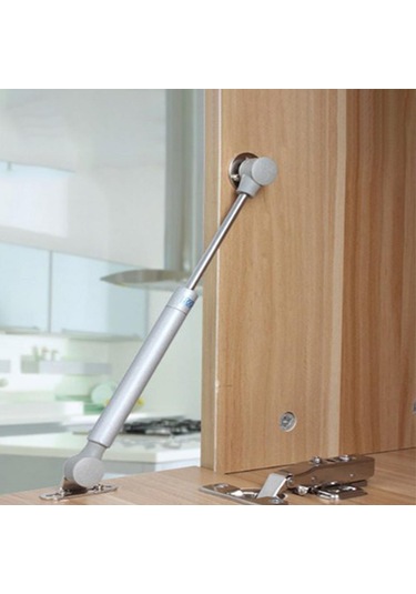 Gazlı Piston Dolap Kapak Amortisörü 100n 10kg Gri Gri