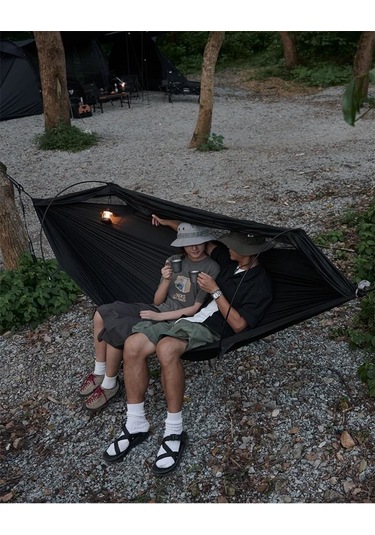 Naturehike Dc-c06 Flyingboat-02 3ın1 Cibinlikli Sivrisinek Önleyici Hamak Army Green Çok Renkli