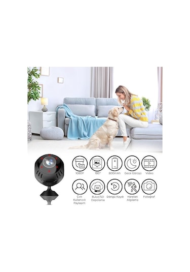 Torima TMR-CMR32 FHD Gece Görüşlü Ev Güvenlik Kamerası