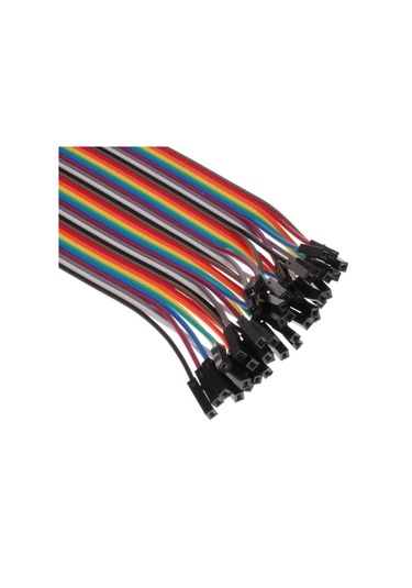 Suntek 120 Adet Çok Renkli Dupont Tel Kiti Breadboard Jumper
