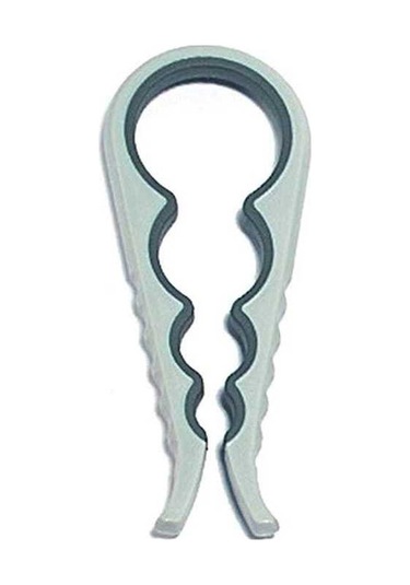 Pazly 4'lü Ev Açacak Seti - Kaymaz Tutma, Dayanıklı Gümüş, Kullanışlı, Evde Kolay Kullanım Gümüş