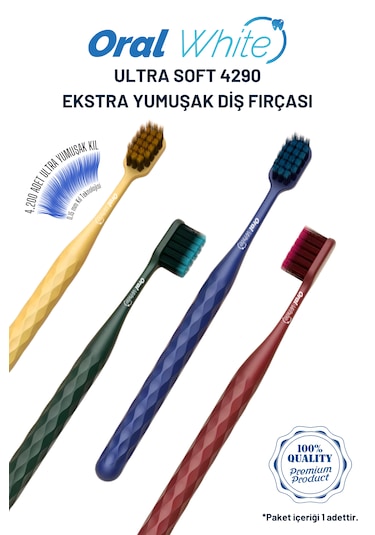 Oral White Ultra Soft 4290 Hassas Diş Fırçası