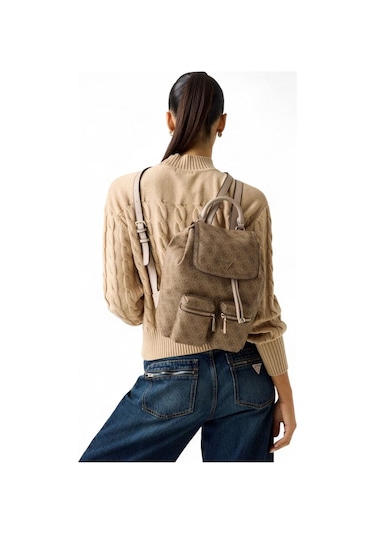 Guess Manhattan Iı Kahve Kadın Sırt Çantası Hwsg7118310 Kahverengi