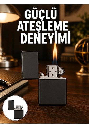 Bay Çakmak Parlak Siyah Doldurulabilir Hedyelik Eşya Yeni Nesil Najmaddin Diğer