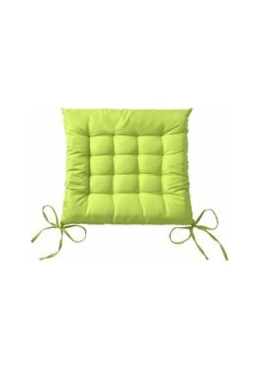 Mufunye Bahçe Sandalyesi Minderi - 4'lü Set - Rahat Ve Kalın Dış Mekan Minderi - İç Ve Dış Mekan Kullanımı İçin İdeal - 40x40x5 Cm - Elma Yeşili