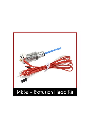 Ulzyvf Takımı Prusa Nozul Mk3s+ Isıtma Hortum Hızlı Ekstruder Alüminyum Sy