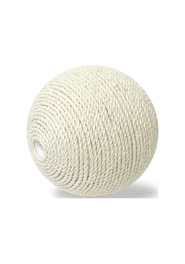 Suntek Sisal Kedi Yakalama Topu Kapalı Kediler Oyuncak Beyaz