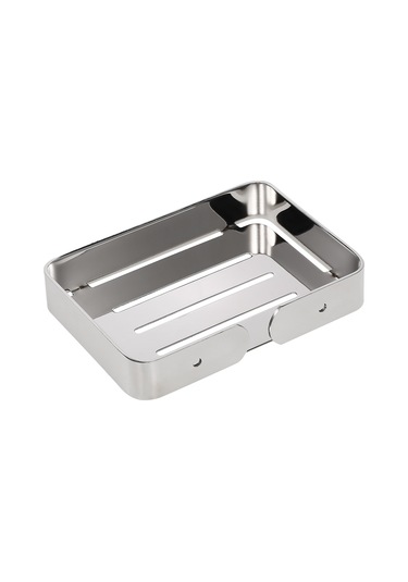 Yuntech01 Stainless Steel Duş Jeli Tutucu Duvar Tipi Su Akışlı Sabun Rakımı Gümüş Renkli Diğer