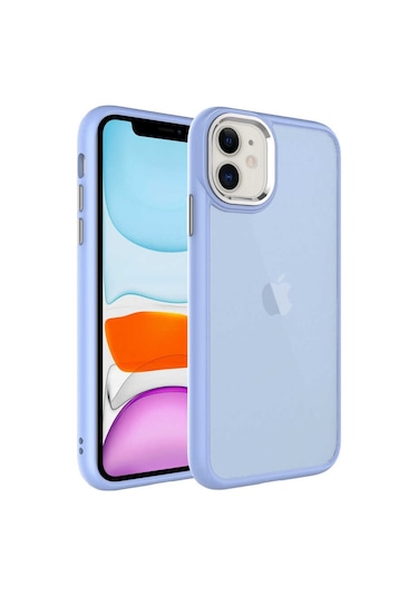 iPhone Uyumlu 11 Kilif Zore May Arka Yüzey Buzlu Kilif 563339287