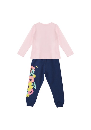 Denokids Mshb&g Balonlu Koala Kız Çocuk T-shirt Pantolon Takım Renkli Çok Renkli