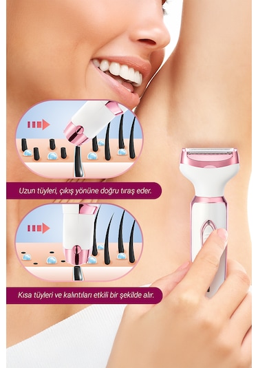 Veryfit RF-3028 4'ü 1 Arada Epilasyon Aleti