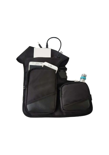 Motosiklet Bel Bacak Çantası Impertex Kumaş Bol Para Cepli Kurye Motor Çanta Leg Bag Renkli