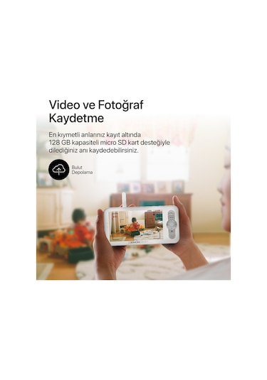 Xenon Smart Dijital Monitörlü 5" LCD Akıllı Bebek Kamerası