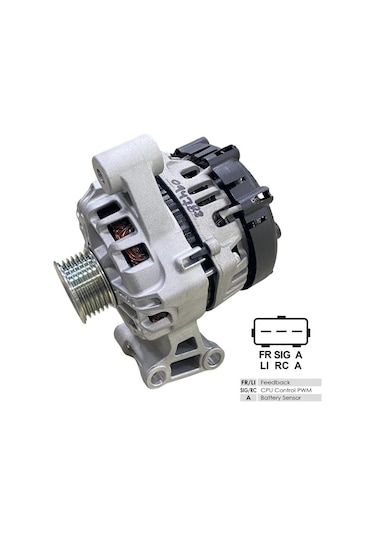 Valeo 12v Alternatör Dinamo 105 A Fr-sıg-a Ford C-max/fıesta/focus Benzinli 1999-2012
