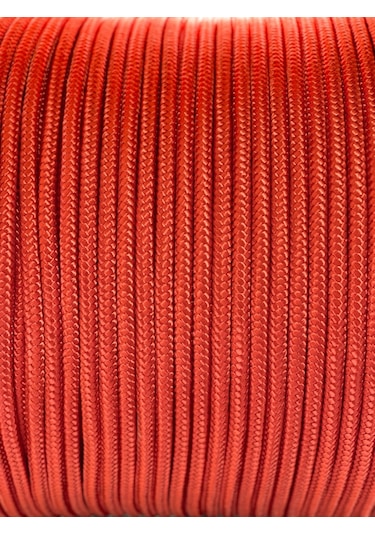 Renkli Iskota Halat 8Mm 50 Metre Kırmızı