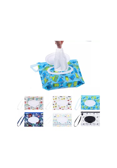 Stil 2-3-karikatür Eva Yeniden Kullanılabilir Islak Mendil Çantası Çıtçıtlı Askı Bebe Mendil Kutusu Çevre Dostu Peçetelik 46919064