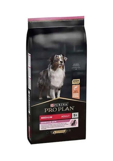 Pro Plan Medium Adult Sensitive Skin Somonlu Orta Irk Yetişkin Köpek Maması 10kg