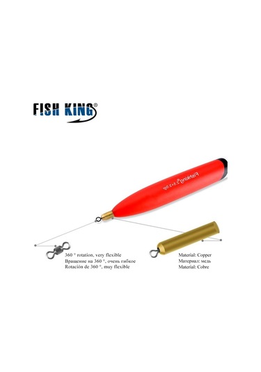 Fıshkıng Balıkçılık Şamandıra 4 Adet Karışık Boyutlu Barguzinsky Bobbers Seti Stoper Dikey Şamandıra Bakır Halka İle