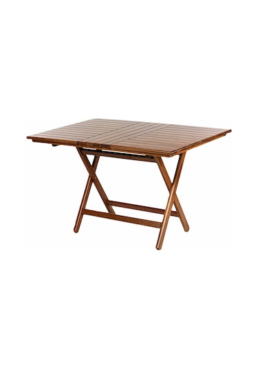 Atina 80X120 Katlanabilir Ahşap Bahçe Balkon Masası