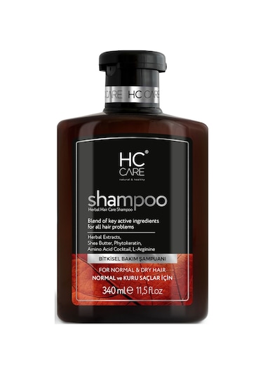 Hc Care Şampuan - Normal & Kuru Saçlar için 340 ML