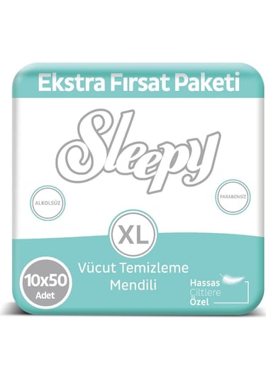 Vücut Temizleme 10X50 Adet