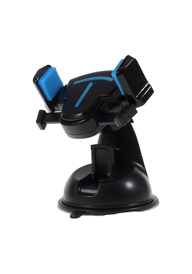 Adaman Premium Serisi A062 Vantuzlu 360 Derece Süper Güçlü Ergonomik Araç Içi Telefon Tutucu Holder - Siyah