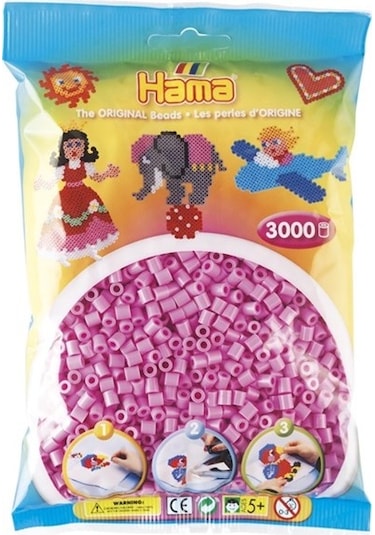3.000'Lik Poşet Hama Midi - Pastel Pembe