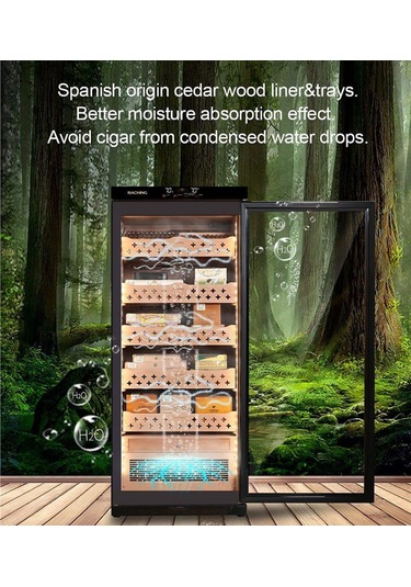 Raching Elektronik Puro Dolabı Siyah Mon1800a