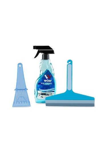 Wörf Buz Çözücü Sprey 500 Ml Eko Seri + Çekçek + Pratik Buz Kazıyıcı