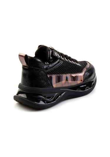 Siyah Kadın Sneaker K01228090122 Siyah