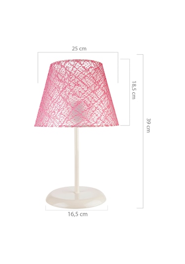 Sarah Aabajur Krem Ayak / Pembe File Şapka Diğer