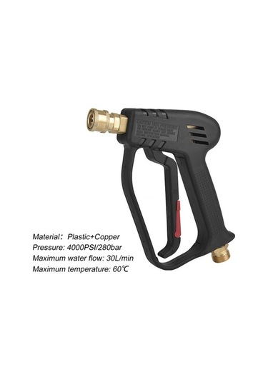 Artfulabode 5'li Çıkarılabilir Başlıklı Yüksek Basınçlı Su Tabancası - Pratik Temizlik Aparatı