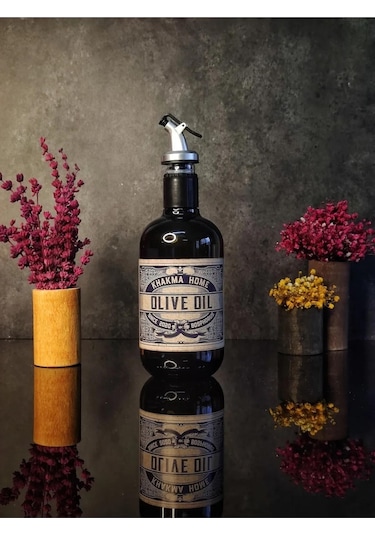 Khakma 500vintage1 500 ML İtalyan Şişe Yağdanlık