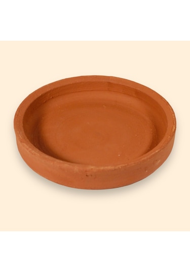 Tekli Toprak Karides-mantar Güveci Pişirme Tavası 20 Cm