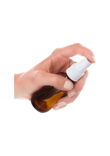 Amber Cam Şişe 100Ml Sprey Başlıklı