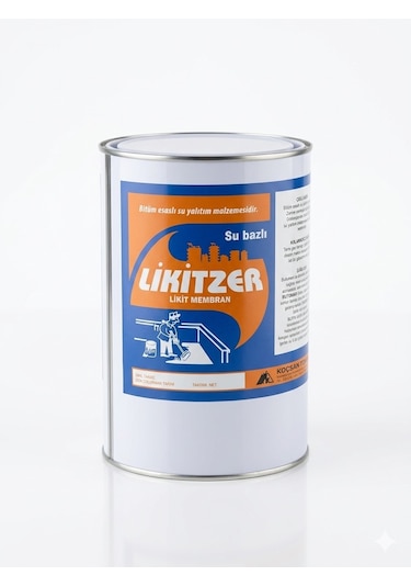 Likitzer Su Bazlı Likit Membran Siyah 4 KG -