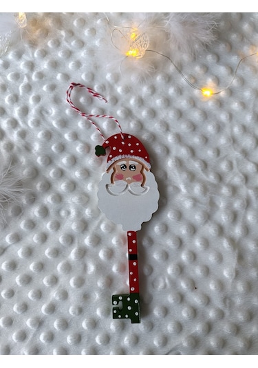 Noel Baba Anahtar Tılsım Noel Süslemeleri Noel Ağacı Asma Noel Ba