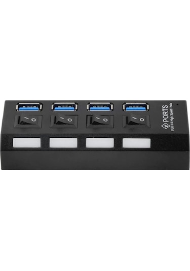 5134 4 Port USB 3.0 2.0 Hub Çoğaltıcı Çoklayıcı Switch Splitter