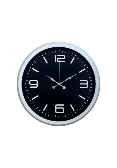 Prime White 40 Cm Metal Modern Duvar Saati Çok Renkli