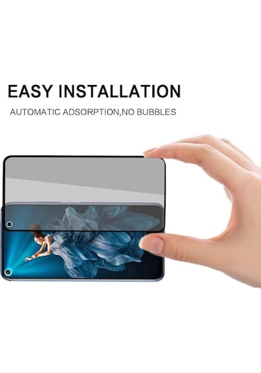 Huawei Nova 5T Zore Mat Kobra Esnek Full Ekran Koruyucu