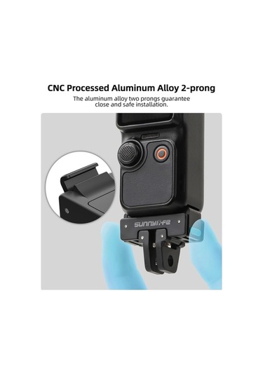 Createtech Katlanabilir Pocket 3 Adaptör, Hızlı Çıkış Genişletme