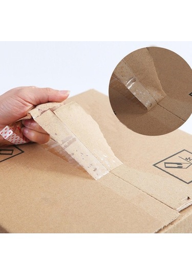 Willowhaven Blokaj Bandı Ekspres Paketleme Sızdırmazlık Bandı 55mmx200m Şeffaf Beyaz Diğer