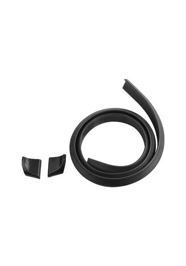 Besthome1 Araba Genel Arka Kanat - Karbon Fiber Desenli, Mat Siyah, 150x3.5 Cm, Spoiler/çatı/bagaj Kapağı İçin Ekipman