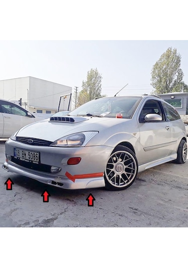 Ford Focus 1 Ön Tampon Eki Focus Mk1 Ön Karlık - Boyasız - Bodykit Store