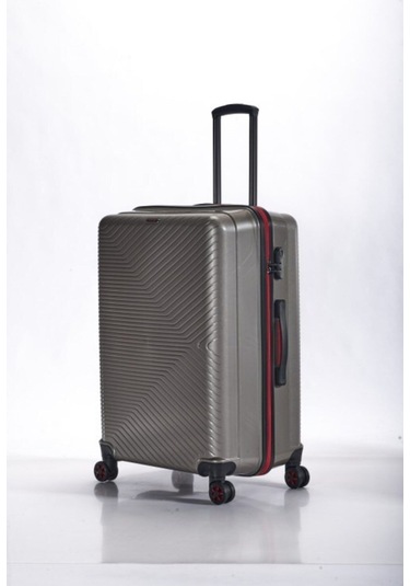 Ehs Unisex Gri 3'lü Set Valiz Gri