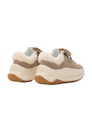 L003 Sand Sneaker Günlük Kadın Diğer 80d2490040 Moon Boot Moon247 City Shearling Kum