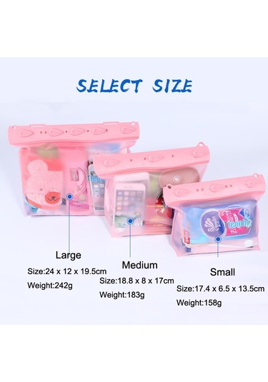 Tteoobl Tek Omuzlu Çapraz Askılı Drifting Dalış Çantası Su Geçirmez Çeşitli Eşya Saklama Çantası, Beden: Büyük Siyah Çok Renkli