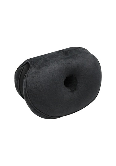 Kalıcı Köpük Materyalli, Katlanabilir, Nefes Alabilir, Kalça Formu Geliştiren, Ofis Ve Ev İçin Yoga Kalça Yastığı - Siyah 45x31x10 Cm Çok Renkli Çok Renkli